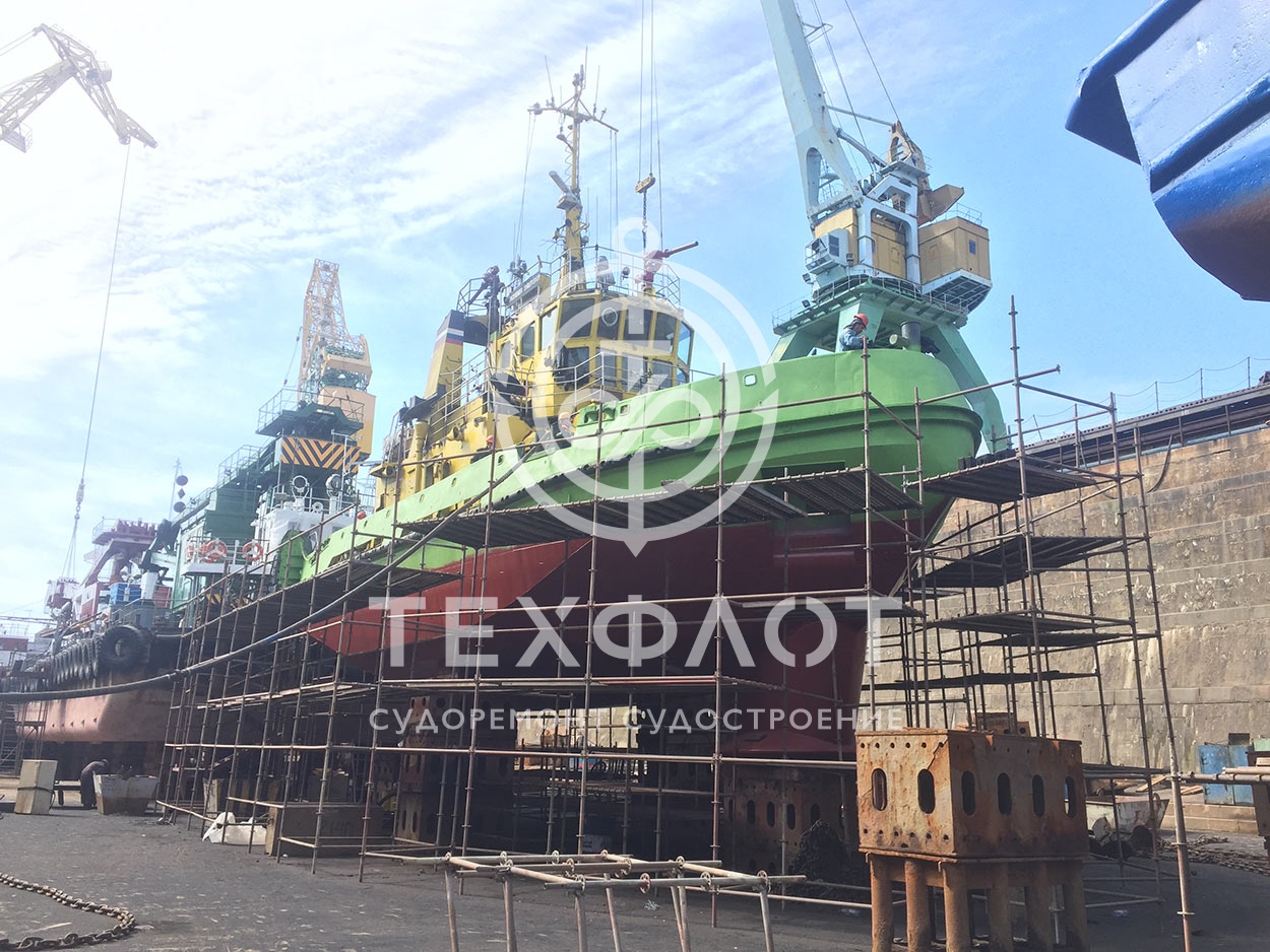Фото выполненных работ по судоремонту, ООО Техфлот